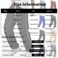 thumbnail image 5 of Dwellite Casual Track Pants for Men Side Striped Baggy Wide Leg Parachute Pants Streetwear Elastic Waist Lounge Pants with Pockets 2026 Wine M, 5 of 9
