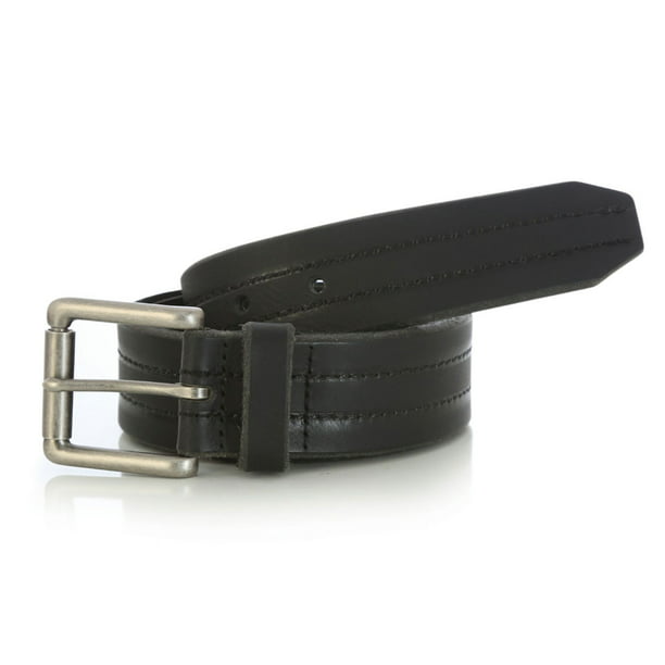 Wrangler Men's Double Stitch Belt, Black, 40 - Walmart.com