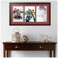 thumbnail image 2 of ArtToFrames Collage Photo Picture Frame with 3 - 8x12" Openings, Framed in Black with Deep Red and Black Mats (CDM-3926-783), 2 of 8