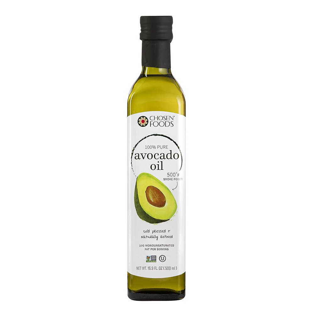 Chosen Foods 100 Pure Avocado Oil 500 Ml, NonGMO for HighHeat