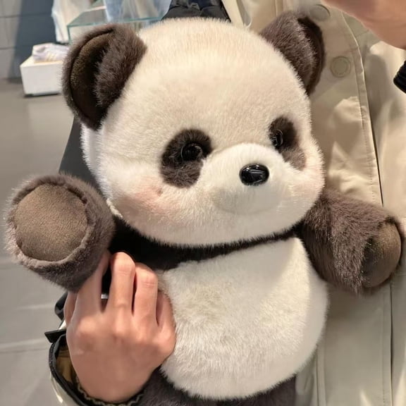 CYFW Running Panda Plush Toy - Ultra Soft Cuddly Stuffed Animal,23 Inch Cute Panda Plushies Gifts for Kids Adults,Kawaii Room Decoration & Stress Relief Companion