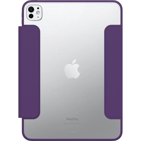 Restored OtterBox SYMMETRY SERIES 360 Folio Case for iPad Pro 13" (M4) - Figment (Clear / Purple) (Refurbished)