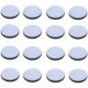 thumbnail image 1 of Paquete de 16 almohadillas redondas autoadhesivas de teflón para patas de sillas, deslizadores para pisos de madera - 25 x 25 mm, 1 of 5
