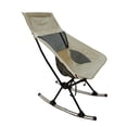 thumbnail image 1 of Portable Folding Chair High Back Rocking Chair Foldable Camping Chair for Camping Hiking Travel, 1 of 5