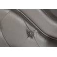thumbnail image 2 of Hillsdale Furniture Karley Faux Leather Upholstered Full Bed, Silver, 2 of 4