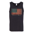 thumbnail image 2 of Wild Bobby, American Game Flag Baseball Bat Ball, Sports, Men Graphic Tank Top, Black, Small, 2 of 3