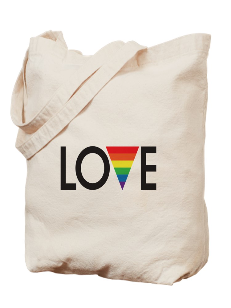 Pansexual Pride Canvas Drawstring Bag