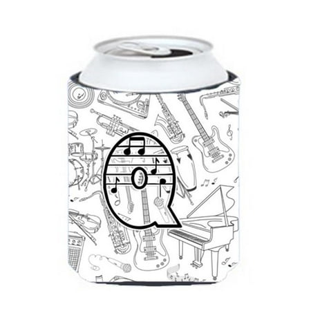 

Letter Q Musical Note Letters Can & Bottle Hugger