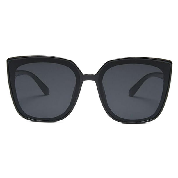 Gafas de sol de moda ligeras y cómodas gafas de sol cuadradas para mujer protección solar Negro Yuyangstore gafas de sol de mujer