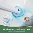thumbnail image 3 of Eyliden Toilet Bowl Brush and Holder Kit 15 Disposable Scrubber, Wall Mount, 3 of 8