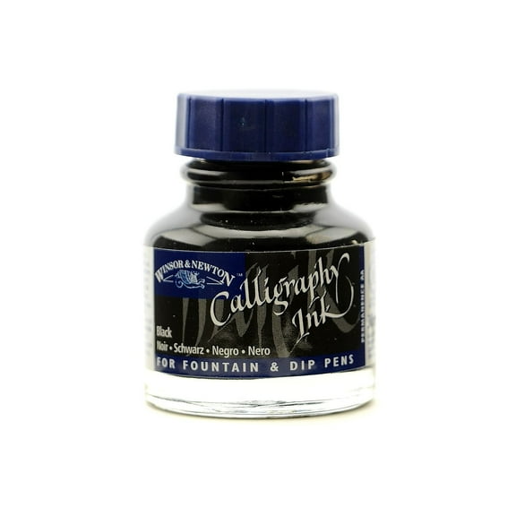 Winsor & Newton Winsor and Newton Calligraphy Ink Black 1oz 3/Pack (38322-PK3)
