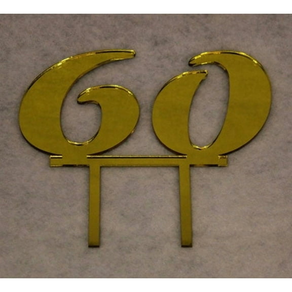 Birthday Cake Toppers - 60 - Assorted Colors