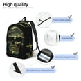 thumbnail image 2 of Camouflage Skull Kids School Backpack for Boys Girls,Travel Laptop Backpacks Book Bag Hiking Camping Daypack Age 5-10, 2 of 7