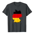 thumbnail image 4 of TSADFHJI Hauts et Blouses pour Femmes pour l'Automne Hauts Décontractés Mode Manches Courtes Col Rond T-Shirt Imprimé Ample m Gris Foncé, 4 of 4