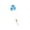 Blue, variant on dgysar Automatic Lifting Retractable Cat Toy Interactive Electronic Teaser with Random Up and Down Movement USB Rechargeable Hanging Door Fun Toy