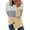 Beige##1, variant on Jsaierl Women's Sweatshirts Loose Fit Color Block Sweatshirts Round Neck Fall Pullover Tops Trendy Long Sleeve Blouses Winter Saving