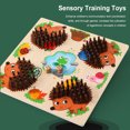 thumbnail image 2 of Juego De Enchufe De Erizo Hedgehog Plug In Game Habilidades Motoras Finas Calcular Palos Número Juguete Para Niños Pequeños Ndcxsfigh libre de BPA, 2 of 9