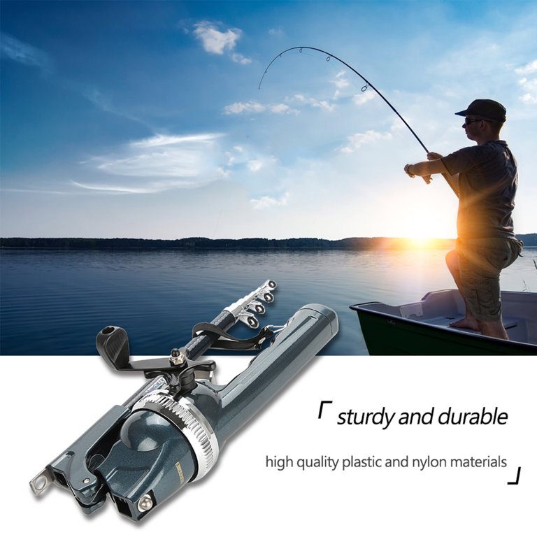 LAFGUR Fishing Rod Reel, Fishing Rod Folding Lightweight Integrated Fishing  Rod, Catfish For Adults Saltwater Outdoor 
