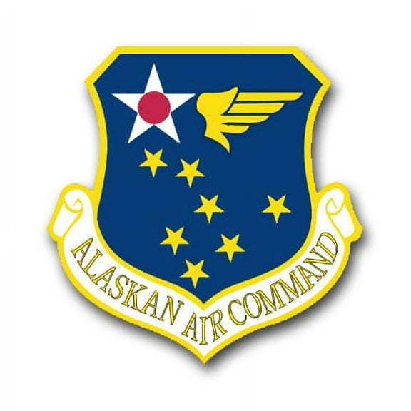 3.8 Inch Air Force Alaskan Air Command Vinyl Transfer Decal