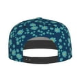 thumbnail image 4 of Haiem Daisies Flowers Classic Snapback Cap Flat Bill Hat Baseball Cap Adjustable Size Cotton Dad Hat, 4 of 9