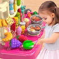 thumbnail image 3 of Set de cocina Play MSKOLER para niños de 4 a 8 años con accesorios, 3 of 9