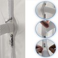 thumbnail image 5 of 2X Sello de Ventana AirLock. Sello de Ventana de Placa de Sellado de Tela Flexible con Cremallera y Adhesivo para Unidades Móviles de Aire Acondicionado, 5 of 5