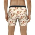thumbnail image 4 of Xecao Howdy Cowgirl Print Boxer Briefs for Men's Stretch Moisture-Wicking Underwear, Mid-Rise Classics breathable fabric, 4 of 7