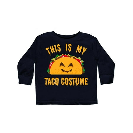 

Inktastic Taco Costume Gift Toddler Boy or Toddler Girl Long Sleeve T-Shirt