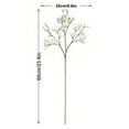 thumbnail image 4 of Artificial Flower Babys Breath Artificial Silk Flower Flower Arrangement Home Wedding Wedding Decoration Artificial Flower Outdoor Indoor Garden Home Decoration, 4 of 6