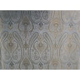 thumbnail image 3 of Silk Brocade fabric silver grey paisleys with gold metallic jacquard COLOR 44" wide BRO859[3], 3 of 4