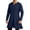#0332-Navy, variant on Qiyinn Men's Long Sleeve Button Down Shirt | Casual Fashion Collared Shirt for Daily Wear, Party, Costume
