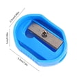 thumbnail image 2 of 3Pcs Manual Pencil Sharpener, Vacemry Colorful Manual Pencil Sharpener, Shells Sharps No Lead Breakage, Portable Pencil Cutter forStudents, Stationery for PrimarySchoolJunior HighSchoolHome Office, 2 of 6