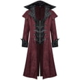 thumbnail image 2 of Gothic Vintage Halloween Costume Dark Pattern Outfit for Themed Party, 2 of 5