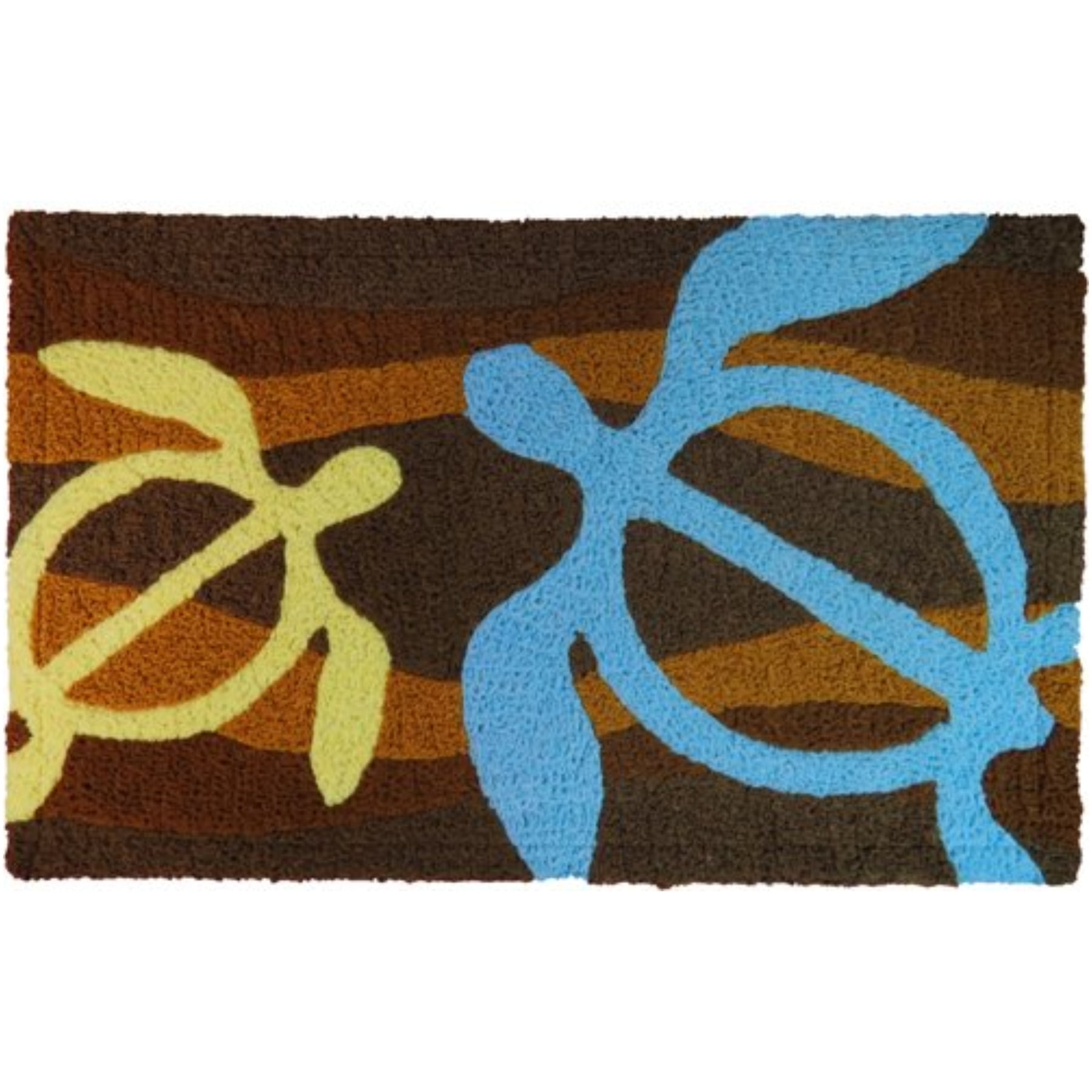 Hawaii Rugs 30" x 18" Petro Honu Island Style Rug