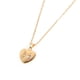 thumbnail image 3 of Collar para mujer, joyería para mujer, collar de acero inoxidable con letras en forma de corazón de melocotón, 26 letras, cadena para clavícula, blusa para mujer, 3 of 4
