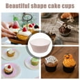 thumbnail image 3 of GOOHOCHY 100pcs Colored Paper Cupcake Liners Muffin Baking Cups Food Grade Oil Paper For Home Bakery Restaurant Use, 3 of 8