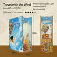 thumbnail image 2 of DIY 3D Book Nook Kit Travel with the Wind 143pcs, 2 of 5