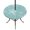 Mint, Seafoam, Celadon, variant on Round Outdoor Tablecloth with Umbrella Hole and Zipper, Vintage Mint Green Starfish Tablecloth with Elastic Waterproof, Summer Coastal Beach Marine Life Patio Table Covers for 31" - 35" Pool Tables