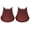 Burgundy, variant on Urbanest Set of 2 5" Clip-on Chandelier Half Shade, Cream