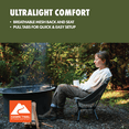 thumbnail image 3 of (2 pack) Ozark Trail Ultra-lightweight Backpacking Chair with Carry Bag, Turquoise Sea Frame, 3 of 14