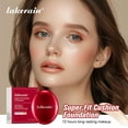 Red Cushion Foundation Makeup for Glass Skin, Creat LongLasting