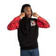 thumbnail image 4 of Bioworld Friday the 13th Double-Sided Adult Red And Black Hoodie, 4 of 7