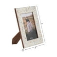 thumbnail image 4 of Decorative Picture Frame with Floral Vine Border for Mantel - Home Decor Accent Display for Living Room and Office - Photo Frame for Tabletop, Bedroom Nightstand, or Entryway Decor - 10", Ivory & Tan, 4 of 10