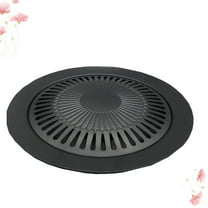 LEORX grill pan for oven Barbecue Non-stick Iron Even Heat Distribution Cooking Enthusiasts 1Pcs