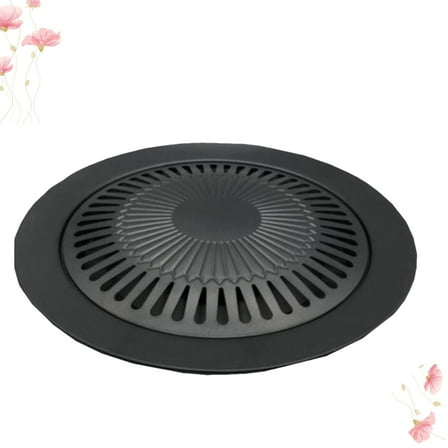 LEORX grill pan for oven Barbecue Non-stick Iron Even Heat Distribution Cooking Enthusiasts 1Pcs