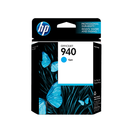HP 940 (C4903AN) Cyan Original Ink Cartridge (900 Yield)
