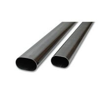 3 in. Straight Oval Tubing Stainless Steel