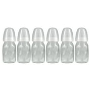 Evenflo Feeding Vented+ BPA-Free Polypropylene Baby Bottles - 4oz, Clear, 6ct