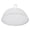 White, variant on 1 Reusable Lightweight Food Covers Made of Iron frame + velvet cloth + aluminum foil Portable Insulated Kitchen Covers for Picnic and Household