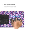 thumbnail image 5 of Hirioo Skull rainbow mushroom colorful for Mouse Pad ,Anti-Slip Base, Durable Stitched Edges, Perfect for Gaming, Office, and Home Use,16x35.5in, 5 of 9